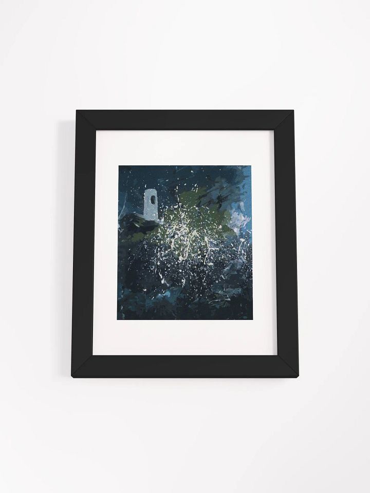 "Faro Abstracto" Framed Matte Poster product image (1)