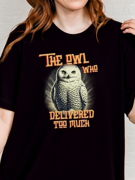 Hedwig Owl Funny Vintage Pulp Mystery Harry Potter Shirt product image (16)