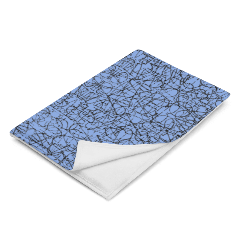 No Rockin' Angel Throw (Blue) product image (15)