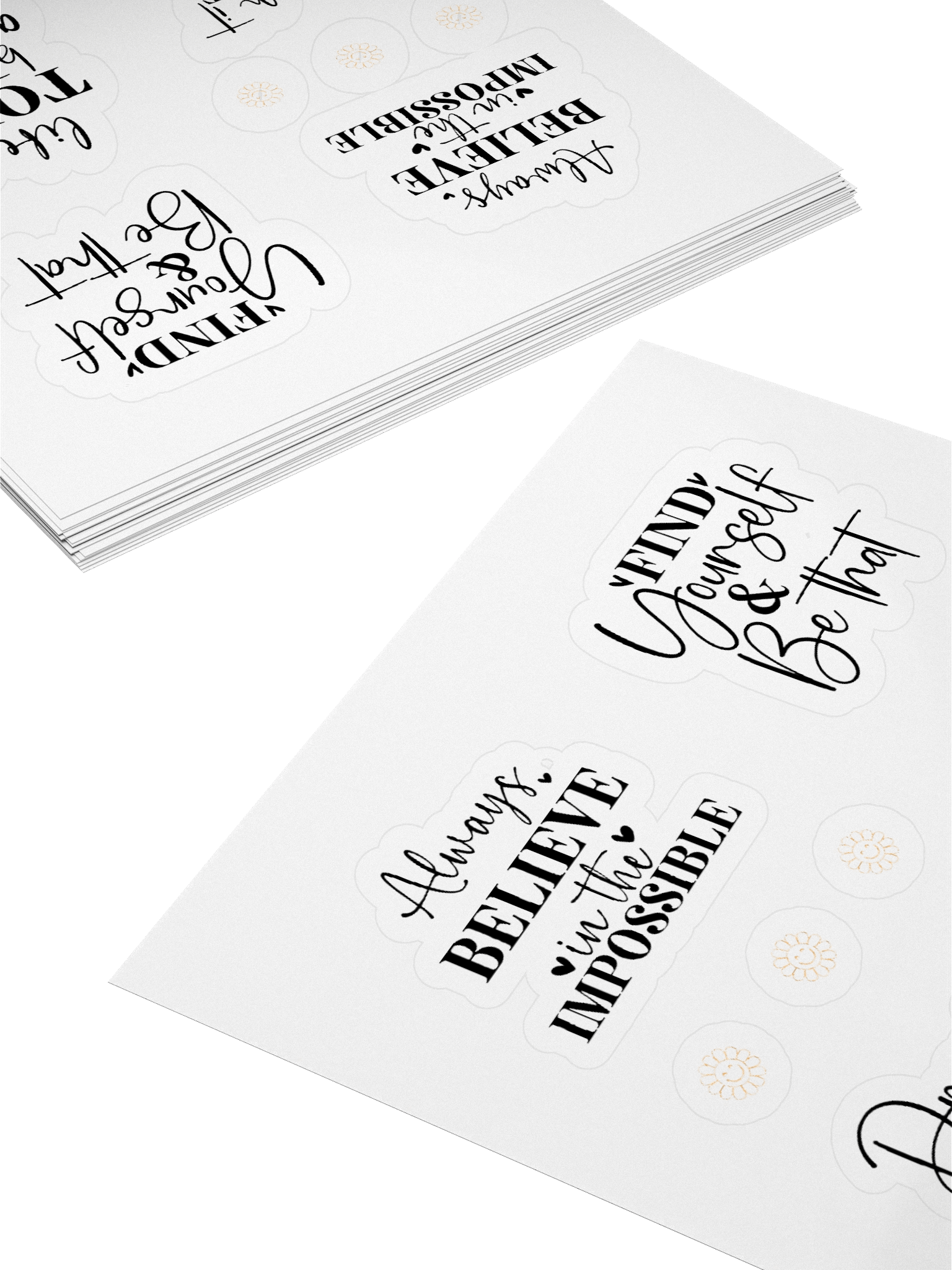 Positive Vibes Affirmation Stickers product image (7)