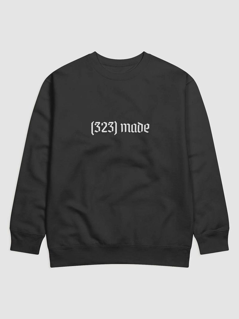 323 Made Brand Sweatshirt - High-End Quality Fabric