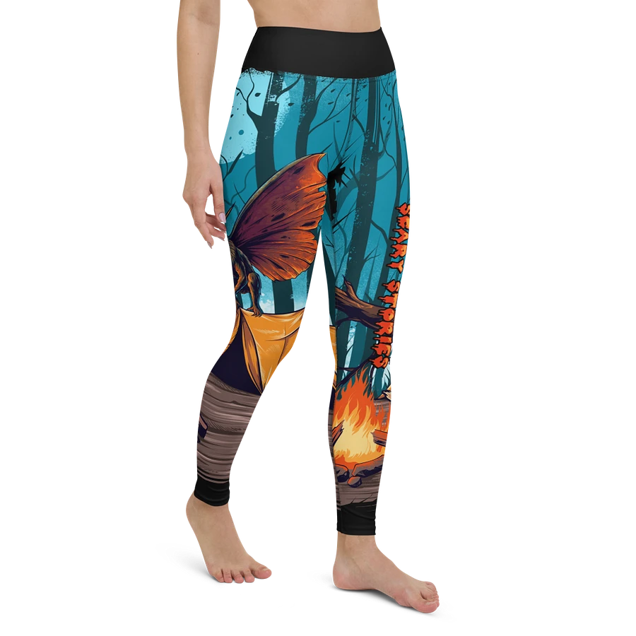 Eerie MothMan Forest Yoga Leggings product image (21)