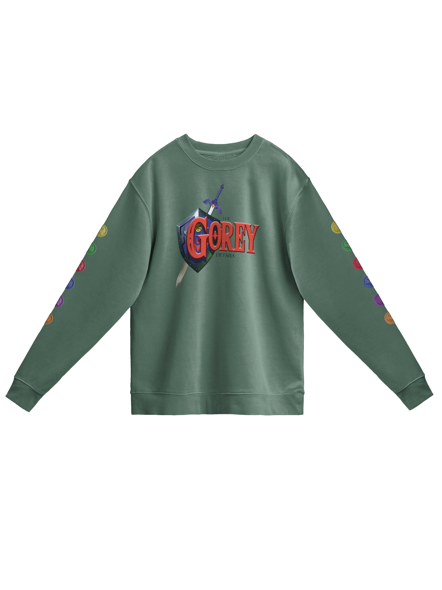 Hero of Time - Independent Trading Co. Unisex Midweight Pigment Dyed Sweatshirt product image (8)