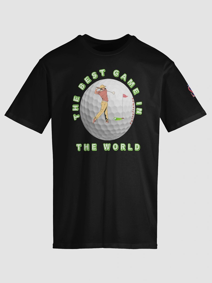 Swing into Style with 'The Best Game' Golf Ball T-Shirt product image (15)