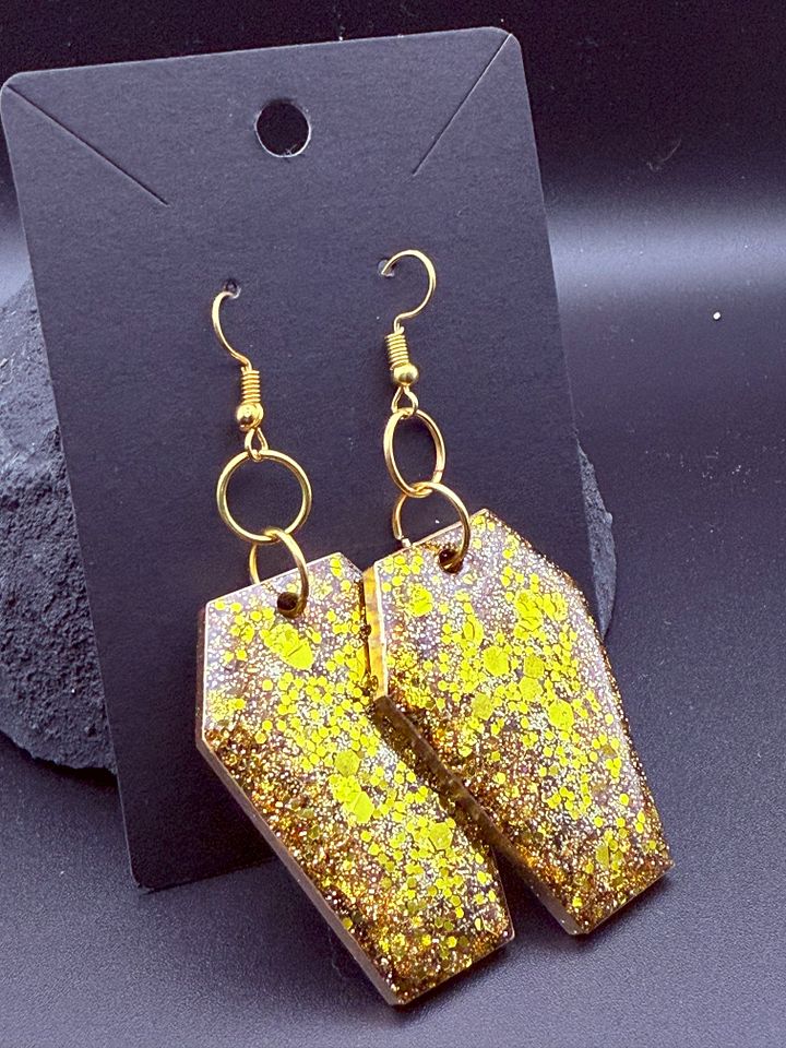 Resin Earings - Coffins product image (2)
