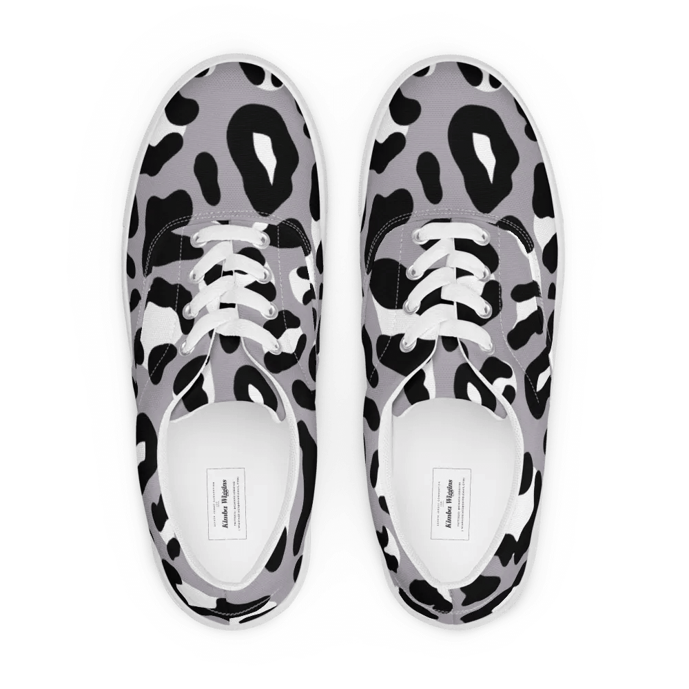 Wild Laces: Women's Animal Print Canvas Shoes product image (7)