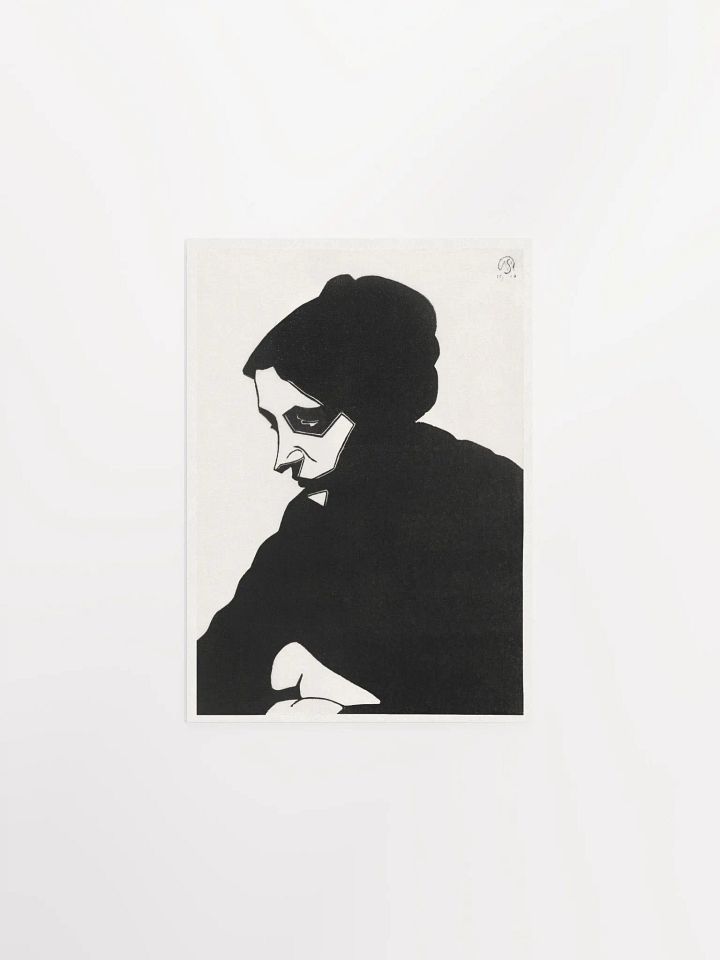 Portrait of an unknown woman (Portret van een onbekende vrouw) (1913) - Samuel Jessurun de Mesquita product image (1)
