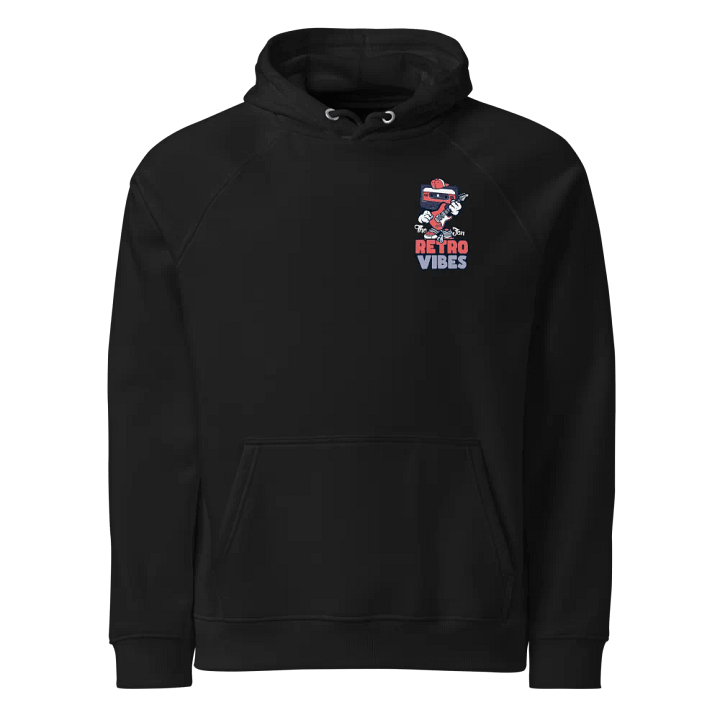 Retro Groove Unisex Eco Hoodie product image (1)