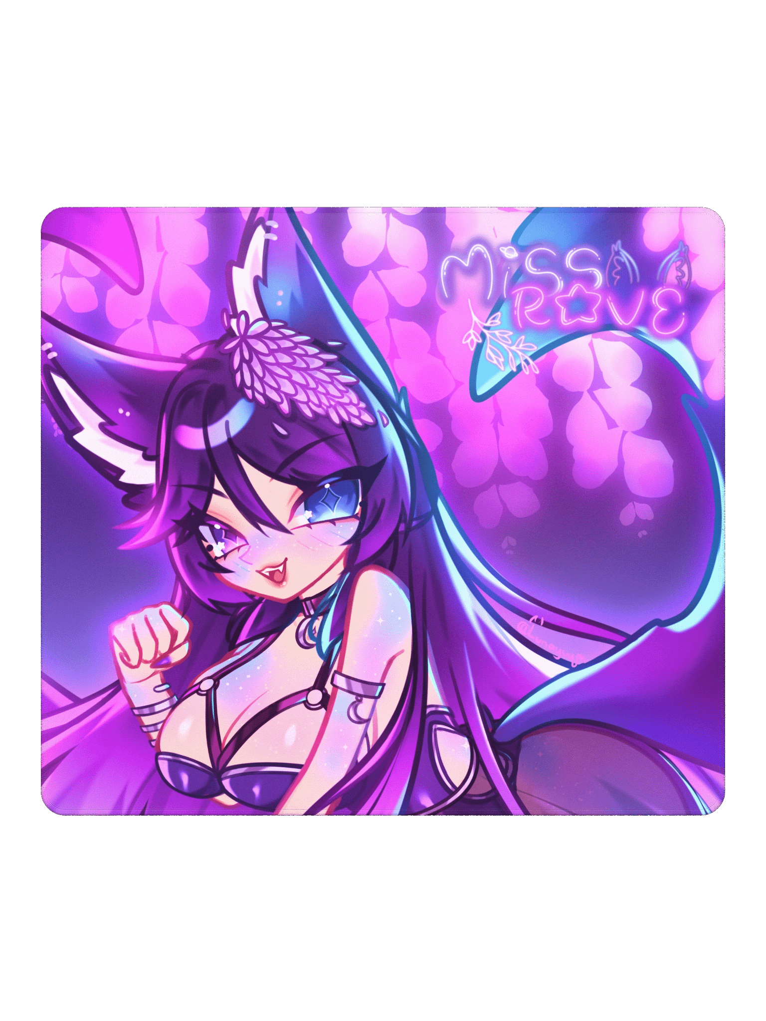 Miss rave Wisteria Mousepad product image (3)