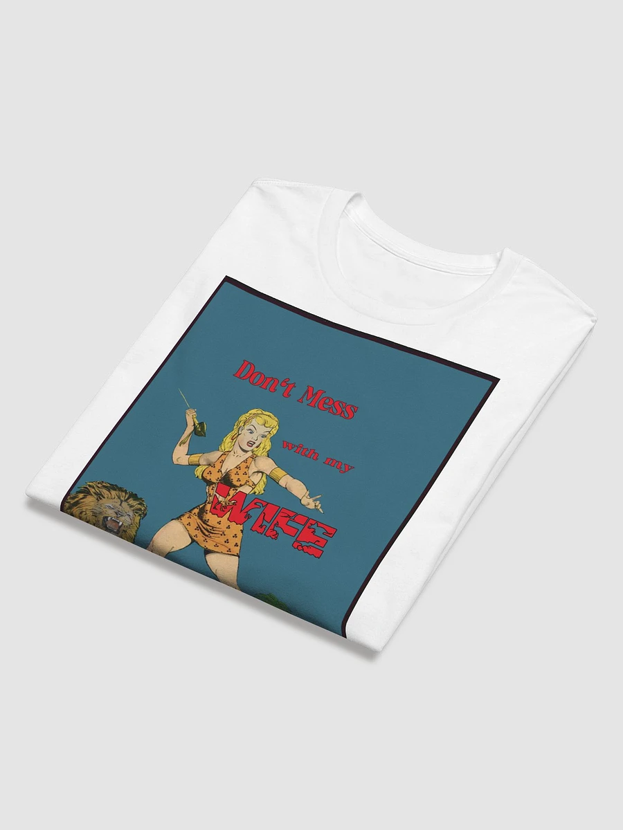 Don't Mess with My Wife Men's Comic Book Style T-Shirt product image (16)