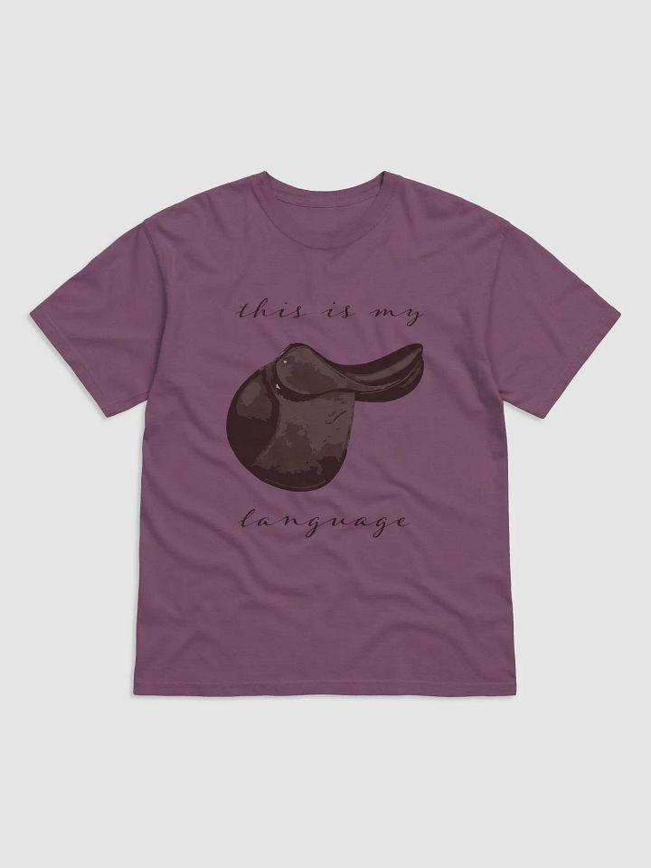 This Is my Language (English Saddle) Shirt product image (1)