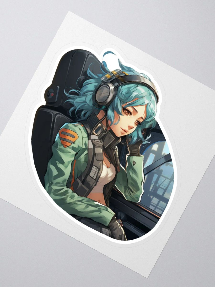 Anime Pin Up Sticker Sticker product image (3)