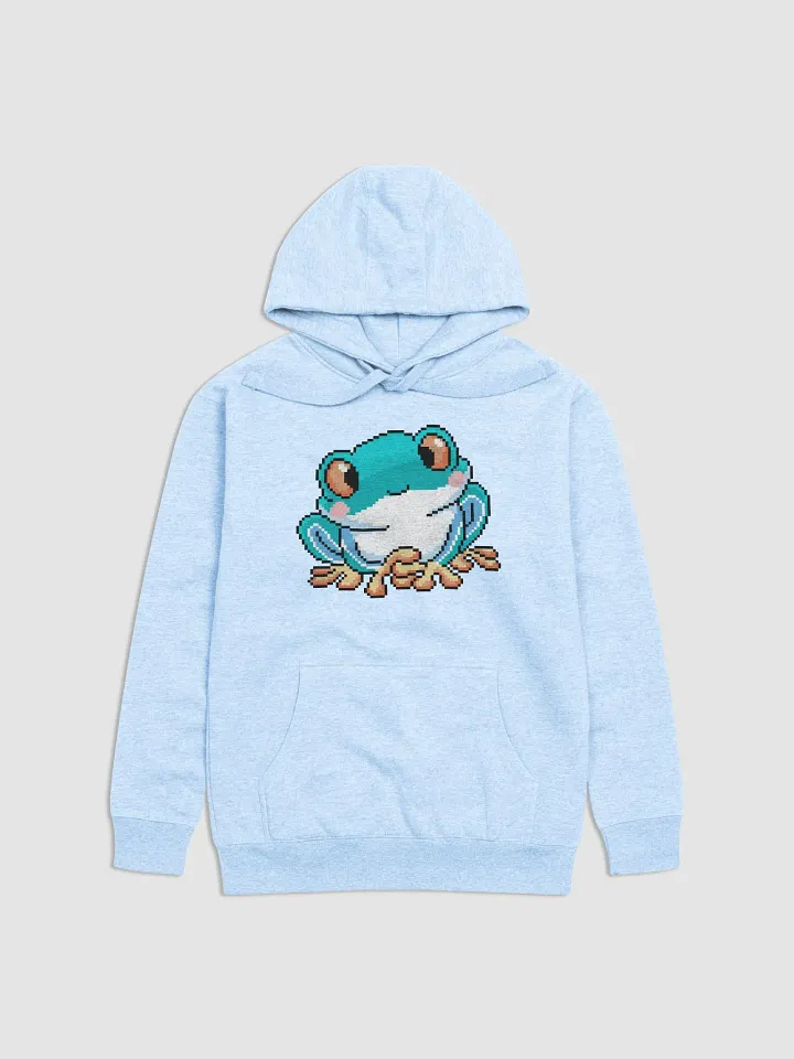 Teal Rip the Frog Premium Hoodie product image (1)