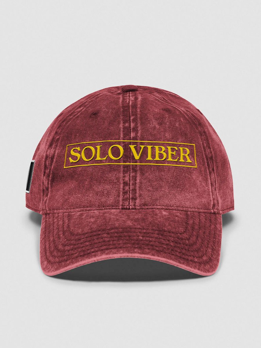 SOLO VIBER - Otto Vintage Wash Dad Hat product image (1)