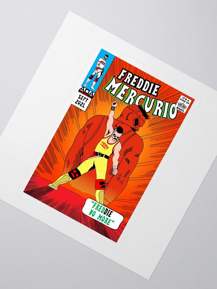 FredDIE no more sticker product image (2)
