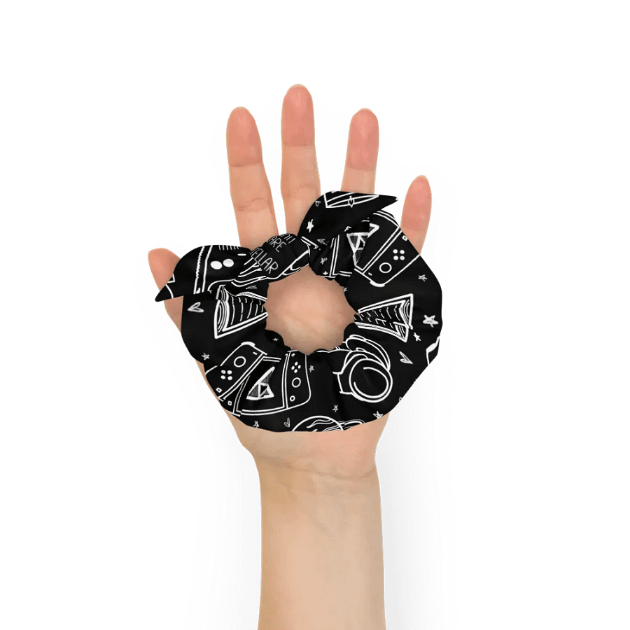 Dark Doodle Scrunchie product image (6)