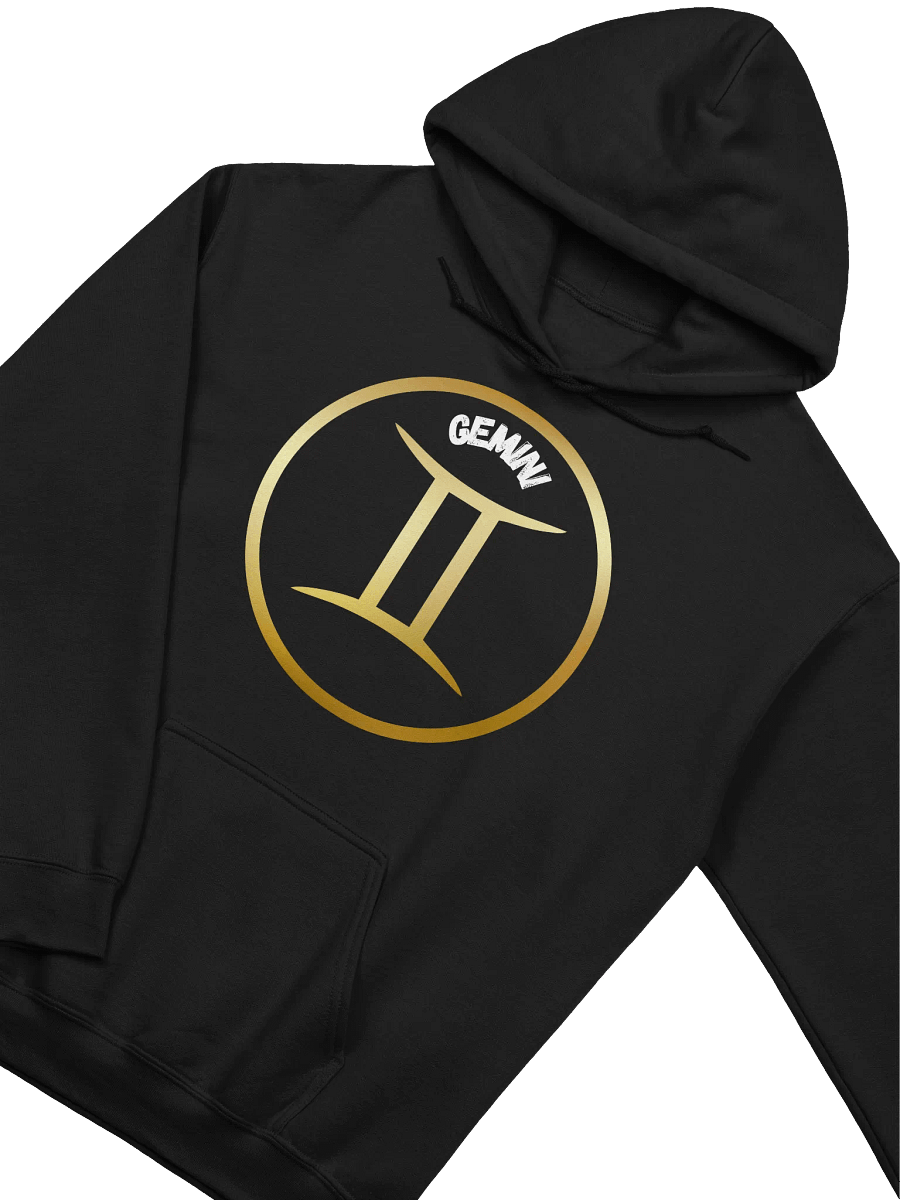 Gemini Symbol Gold Circle Hoodie product image (11)