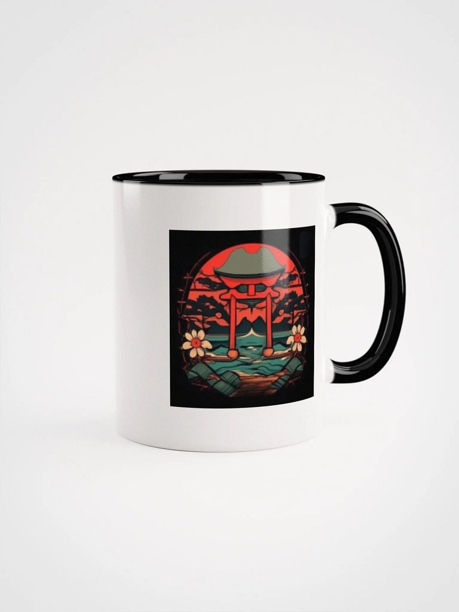 Sunset Torii Gate Ceramic Mug product image (1)