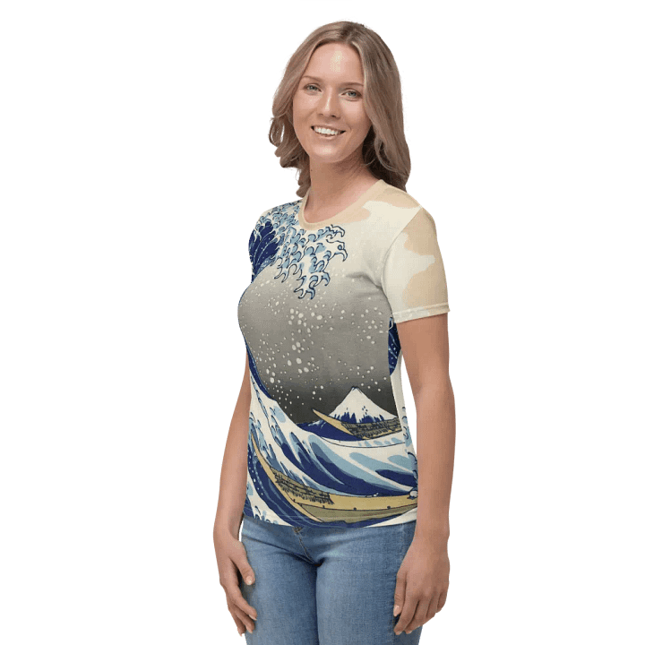 Great Wave Crew Neck T-Shirt product image (2)
