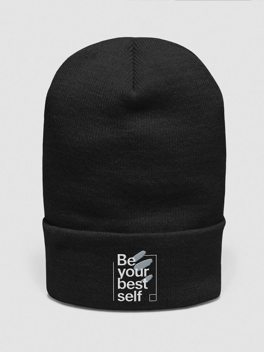 Unlock Your Power: How Charlize Theron’s Quote  Be Your Best Self Can Transform Your Life — Wear It Proudly with Our Exclusive Beanie product image (1)