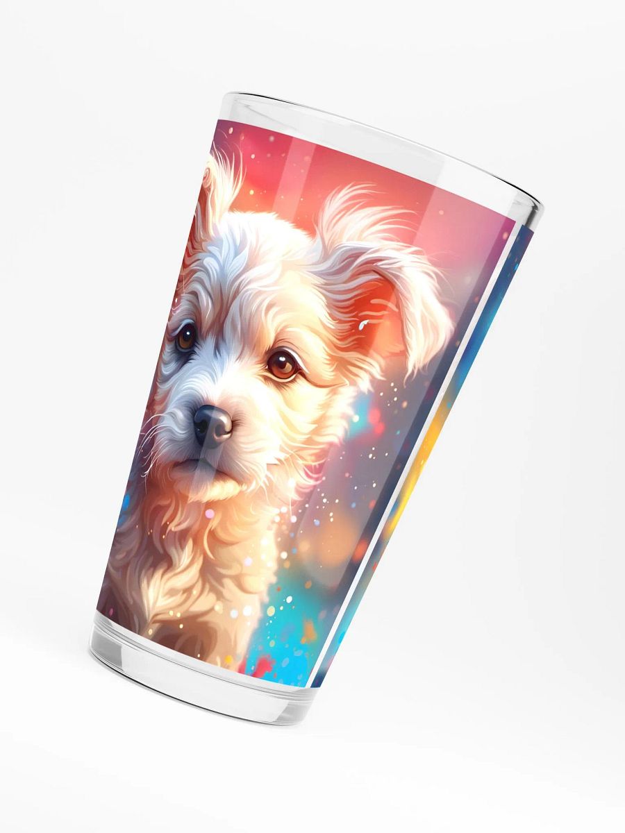 Cute Dog Pint Glass product image (6)