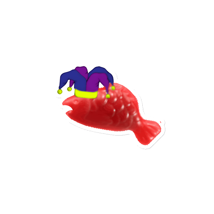 Jester Fish Die-Cut Magnets product image (2)