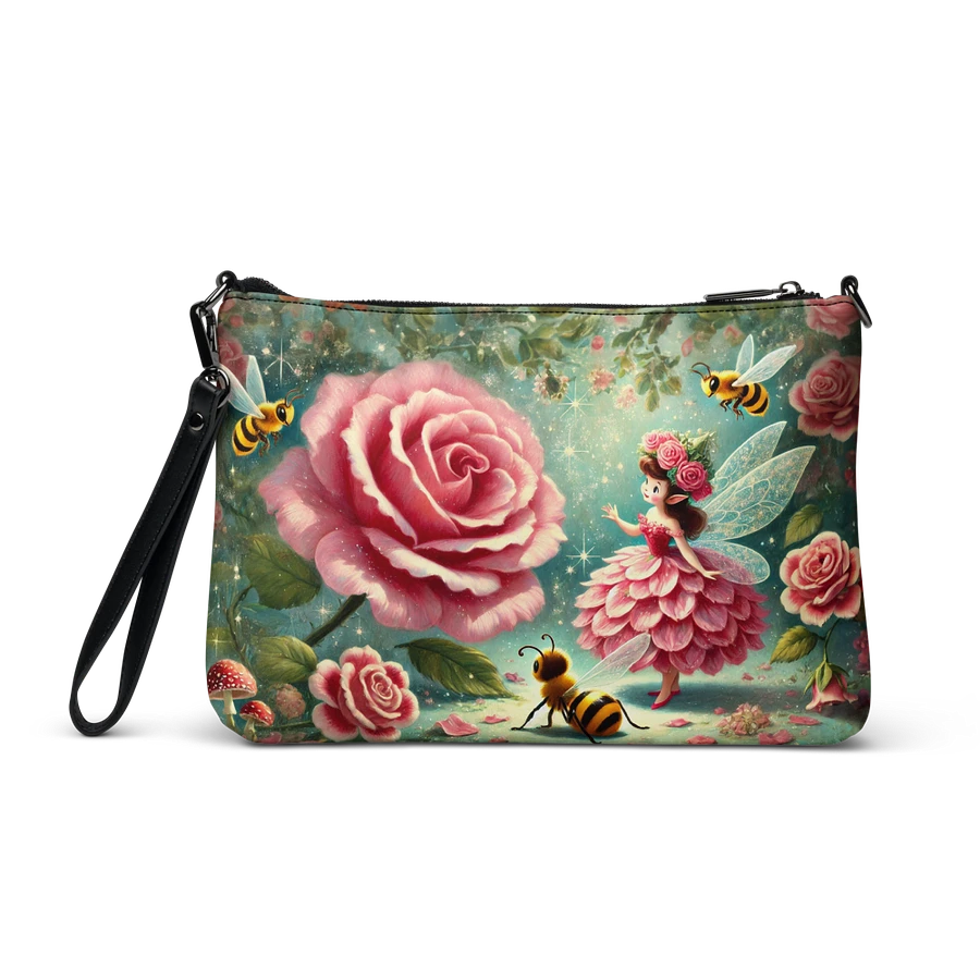 Rose Fairy with Bees Crossbody Bag - Whimsical Purse product image (2)