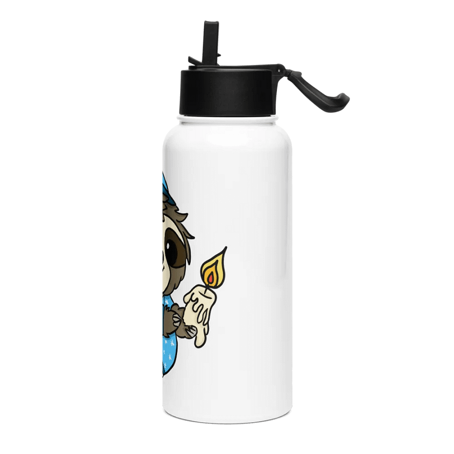 Stainless Steel Water bottle With Straw - Night product image (3)