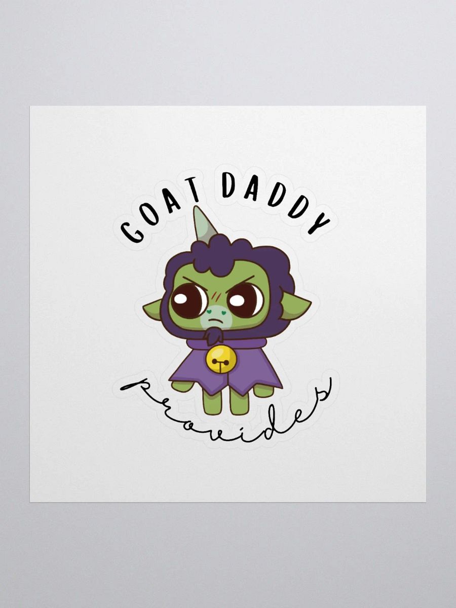 Goat Daddy Provides Sticker product image (3)