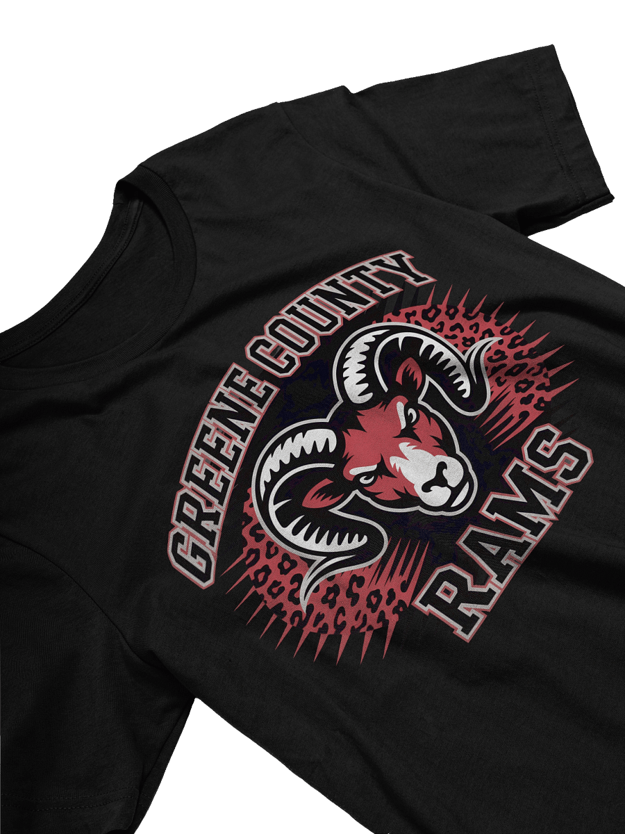 Greene County Rams Stylized T-Shirt product image (7)
