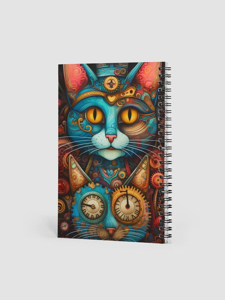 Steampunk Cats Spiral Notebooks product image (2)
