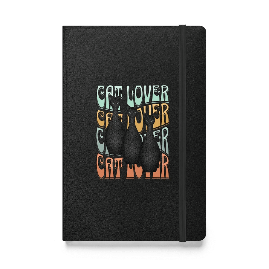 Cat Lover Intricate Hardcover Journal product image (1)