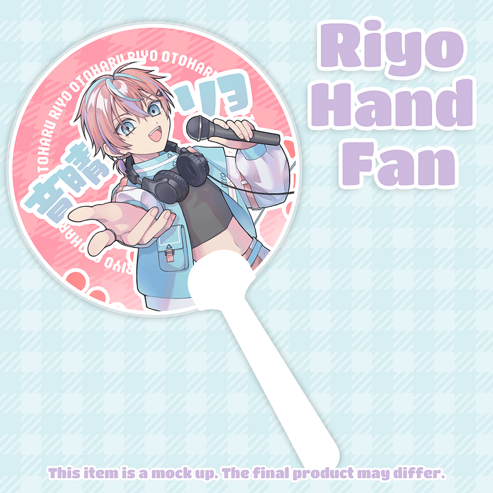 Riyo Hand Fan [PREORDER] product image (1)