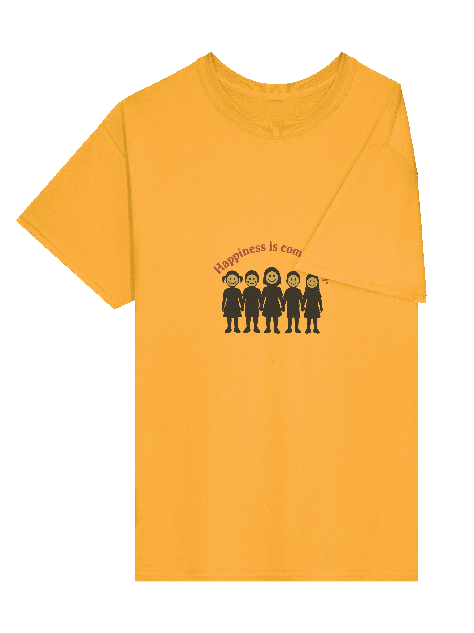 Happiness is compulsory T-Shirt product image (3)