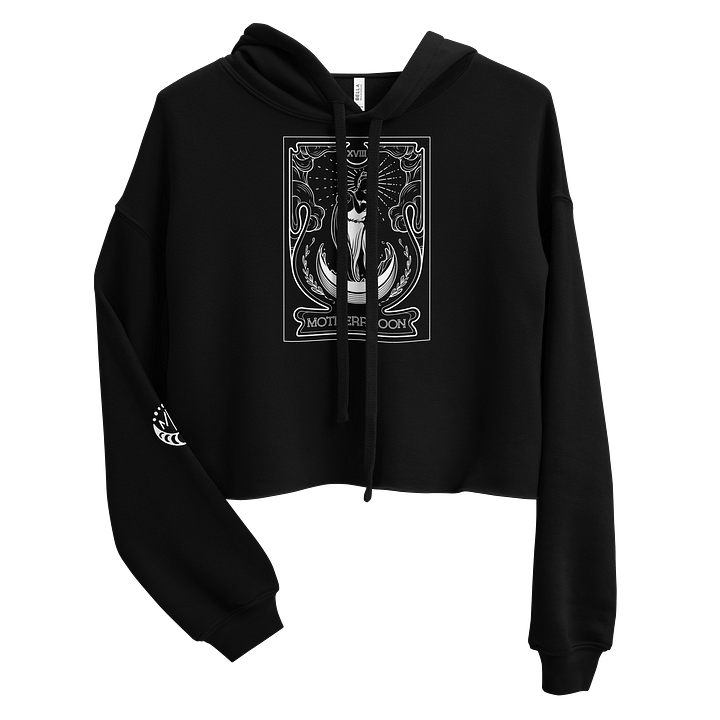 MM 𝖙𝖆𝖗𝖔𝖙 crop hoodie product image (1)