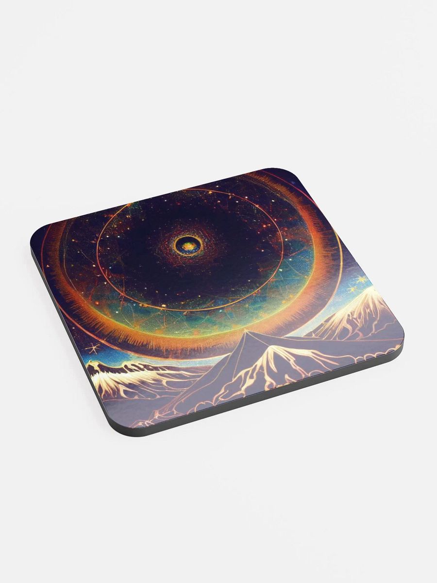 Cosmic Vortex Cork Coaster Set product image (2)
