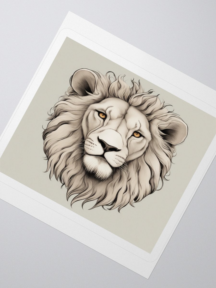 Lion Heart Sticker product image (4)
