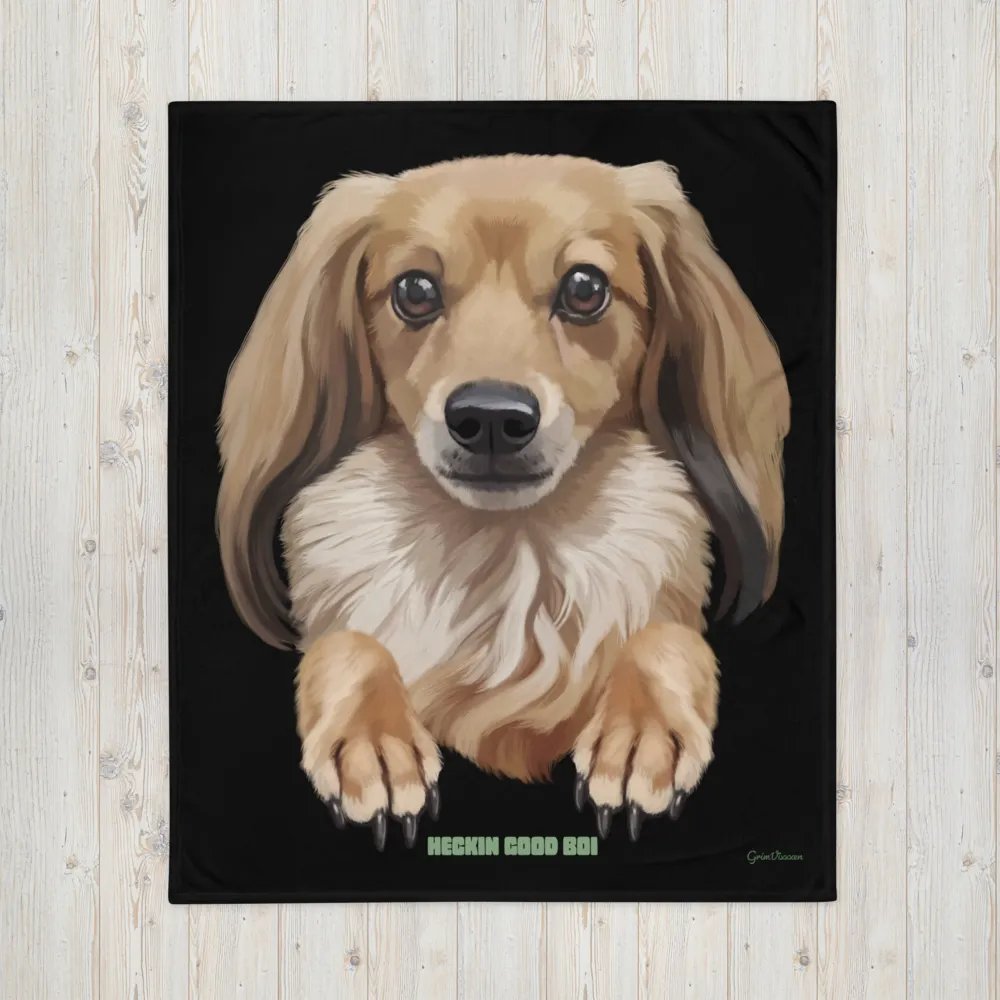Heckin Good Boi Blanket product image (4)