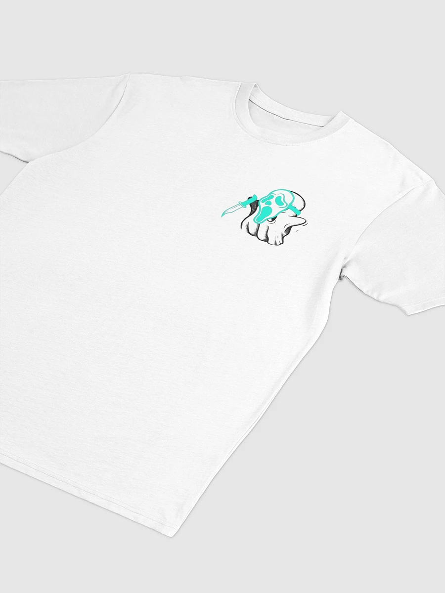 Cyan Scream Gh0stie Tee - White product image (3)