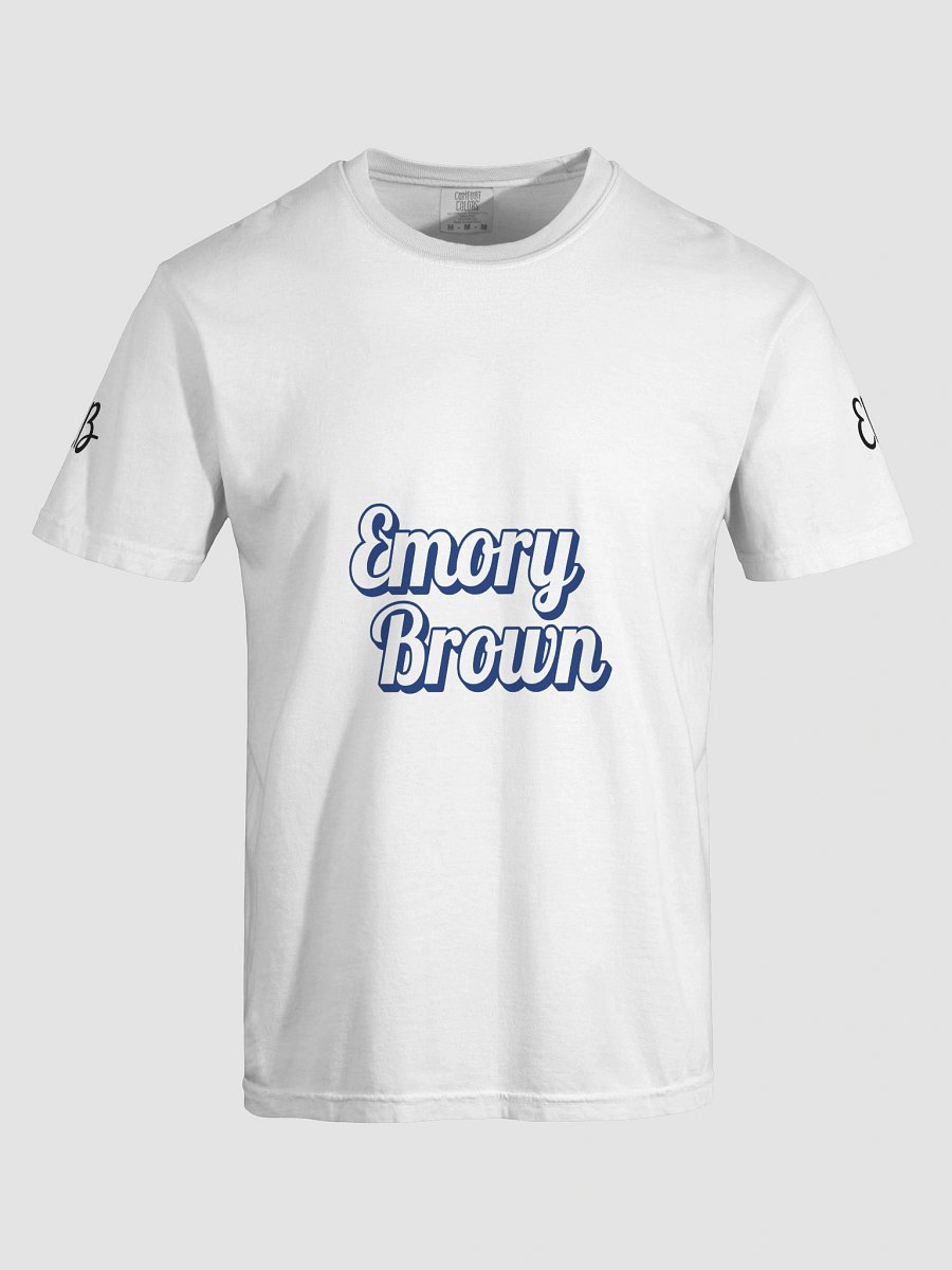 Emory Brown Outlined T-Shirt product image (85)