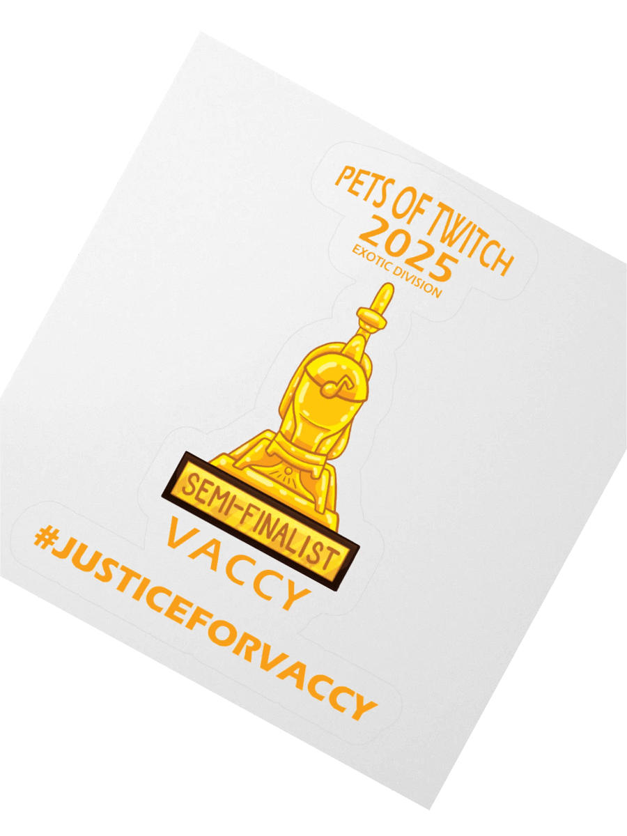 #JusticeForVaccy Sticker product image (4)