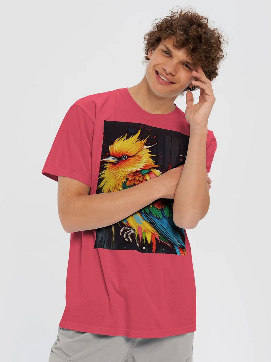 Brilliantly colored bird, Ultra-Soft Comfort: Garment-Dyed Cotton Tee product image (5)