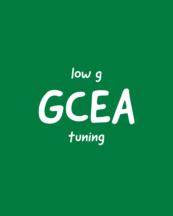 ukulele tabs (low g tuning)