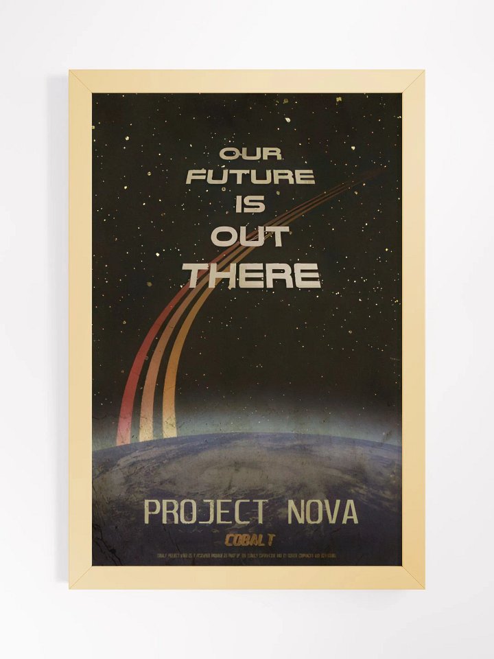 Cobalt Project Nova Framed Poster product image (2)