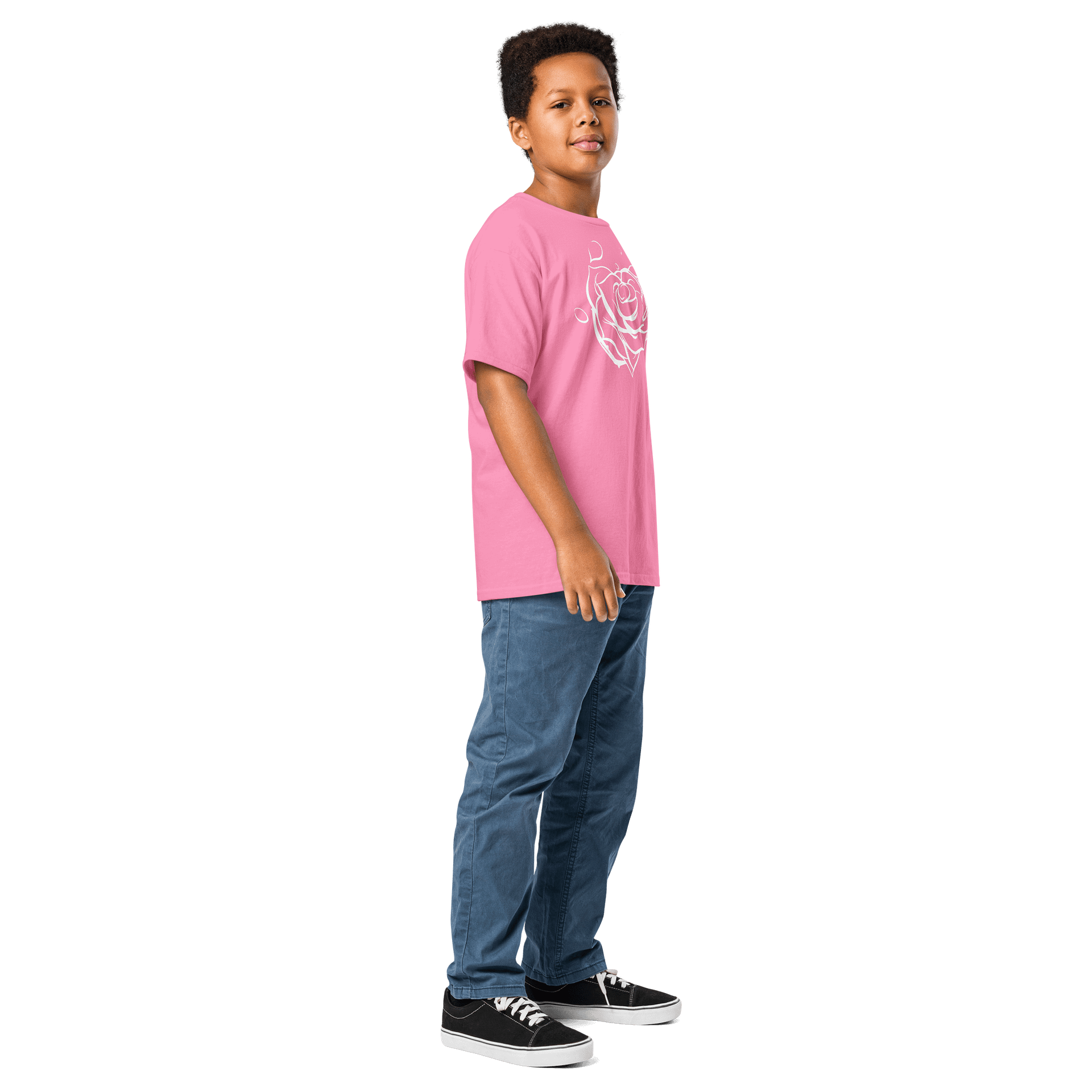Kid White Rose Shirt product image (17)