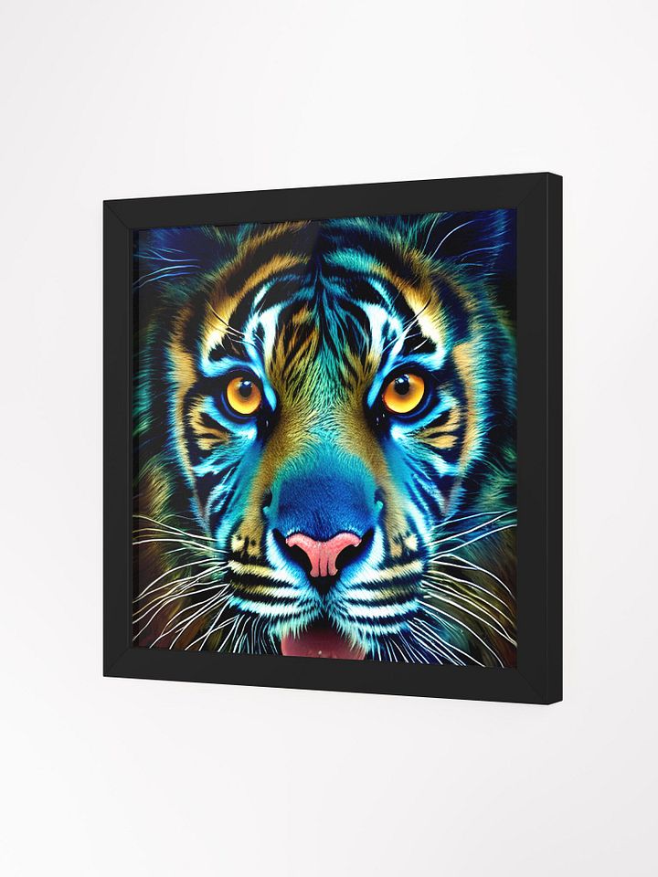 Sapphire Gaze - Fierce Tiger Poster product image (2)