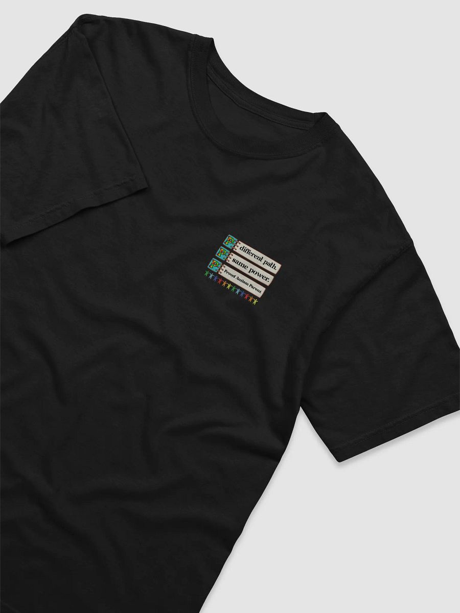 Different path. Same Power. Proud Autism Parent Comfort Colors T-shirt product image (3)