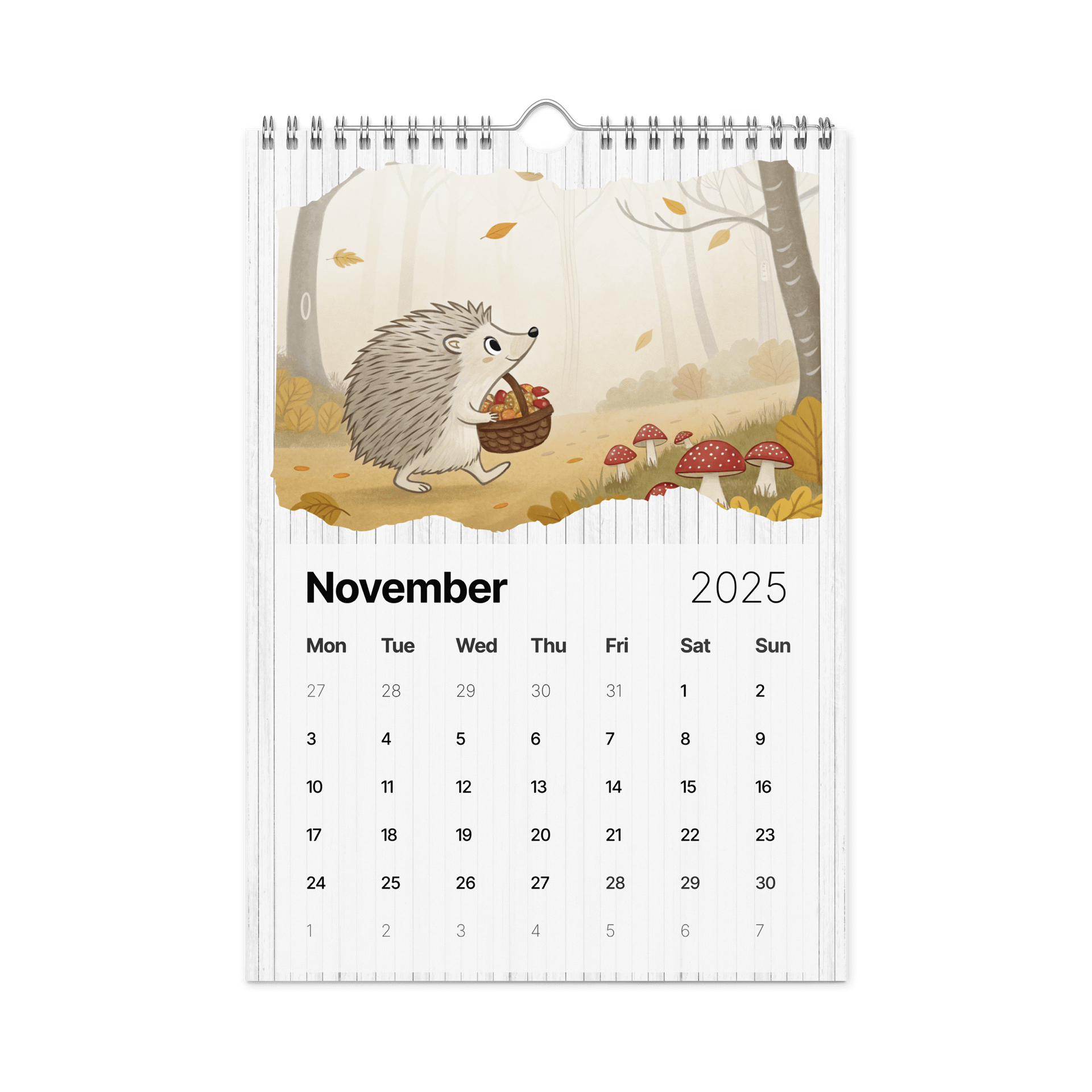 ADORABLE ANIMALS WALL CALENDAR 2026 product image (11)