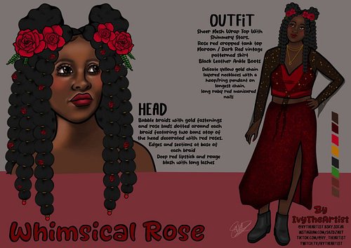 This years submission for the dbd cosmetic contest for Survivor Orela Rose! @deadbydaylight

#dbd #deadbydaylight #dbdcosmeti...