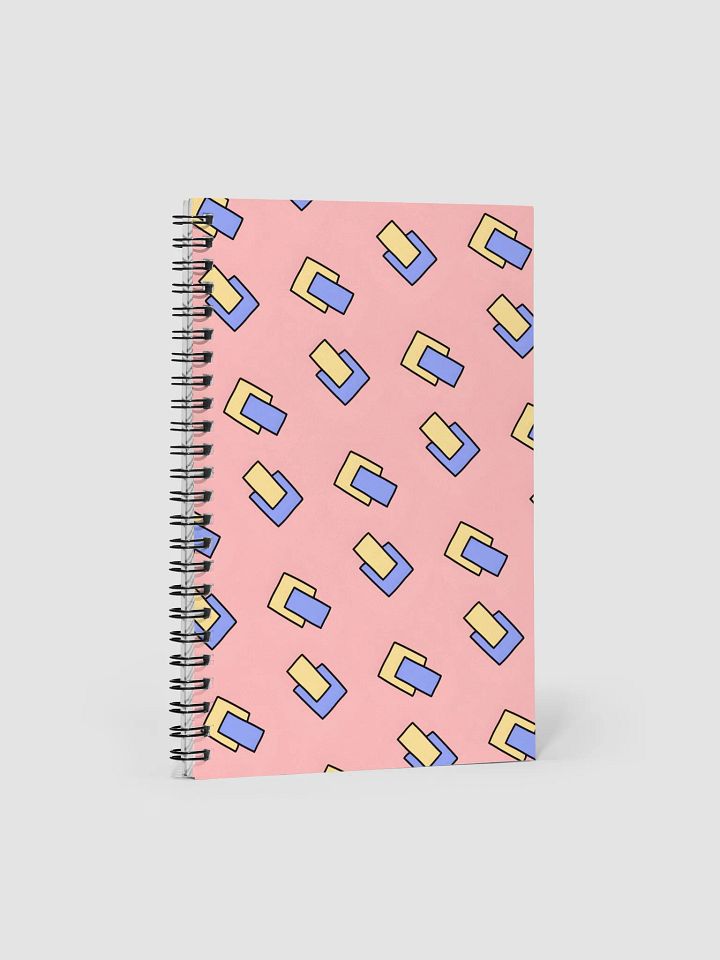 Modern Memphis Note Book - Pink product image (1)